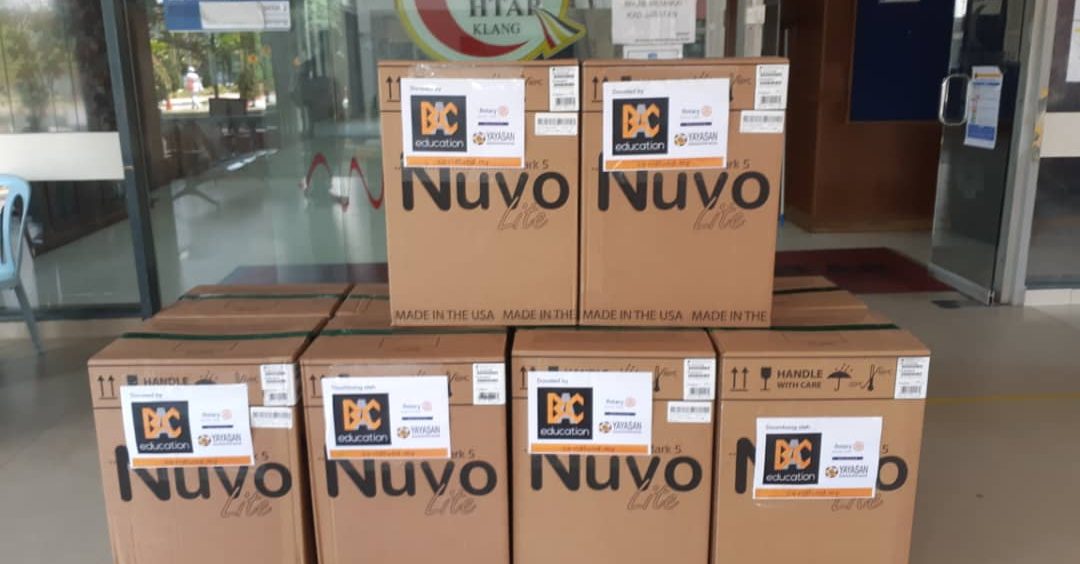 HTAR Klang Receives 10 Oxygen Concentrators Under CovidFund.my