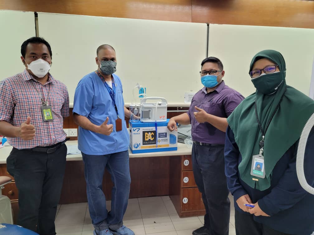 CovidFund Procures Suction Pump For Hospital Kuala Lumpur
